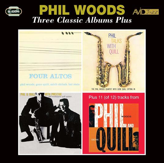 Three Classic Albums Plus - CD Audio di Phil Woods