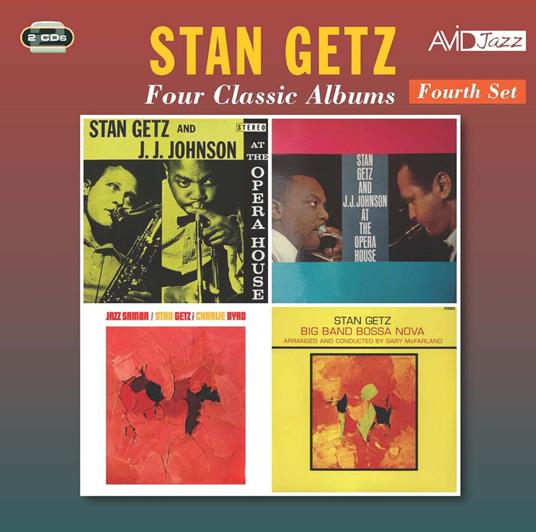 Four Classic Albums Fourth Set - CD Audio di Stan Getz