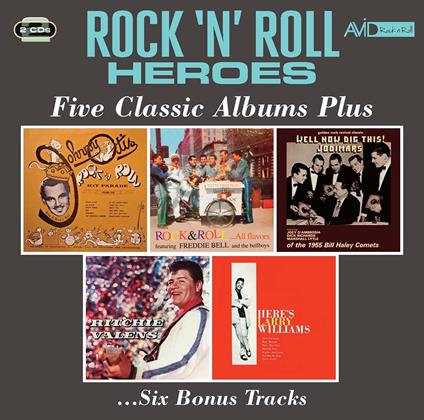 Rock 'N' Roll Heroes: Five Classic Albums Plus - CD Audio