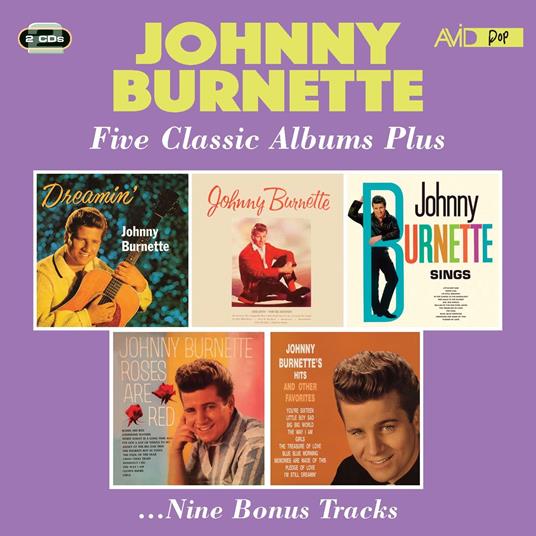 Five Classic Albums Plus - CD Audio di Johnny Burnette