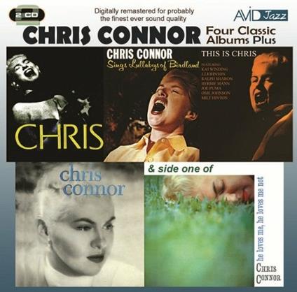 4 Classic Albums Plus - CD Audio di Chris Connor