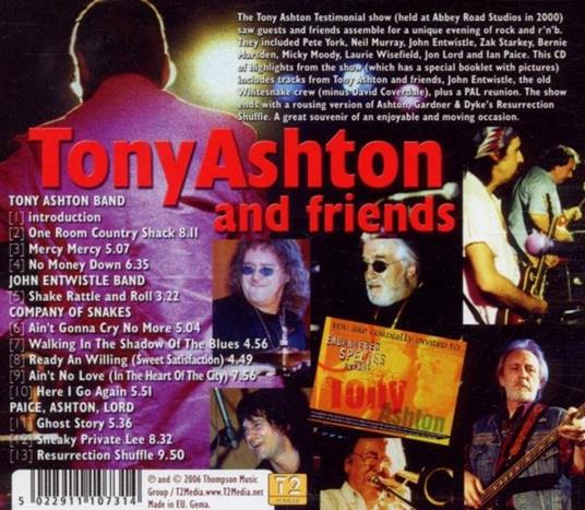 Live at Abbey Road 2000 - CD Audio di Tony Ashton - 2