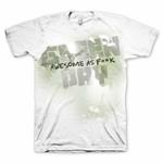 Green Day - Overspray White/Ts/M