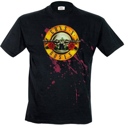 T-Shirt uomo Guns N Roses. Bullet