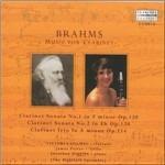 Sonate per clarinetto n.1, n.2 - Trio con clarinetto op.114 - CD Audio di Johannes Brahms