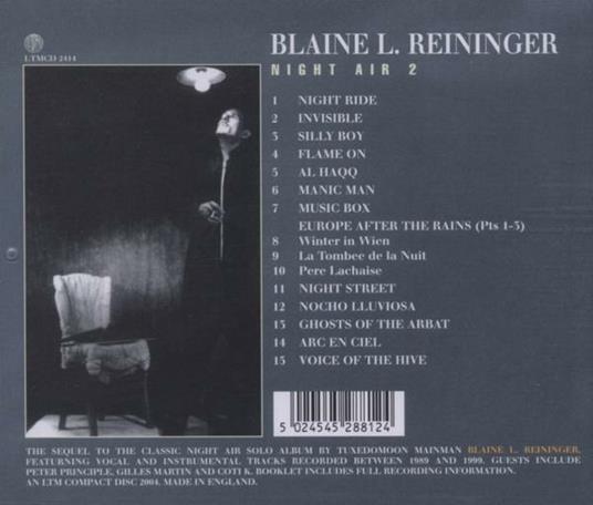 Night Air 2 - CD Audio di Blaine Reininger - 2