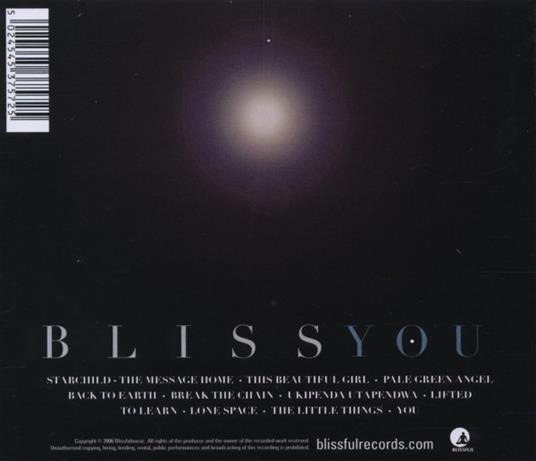 You - CD Audio di Bliss - 2