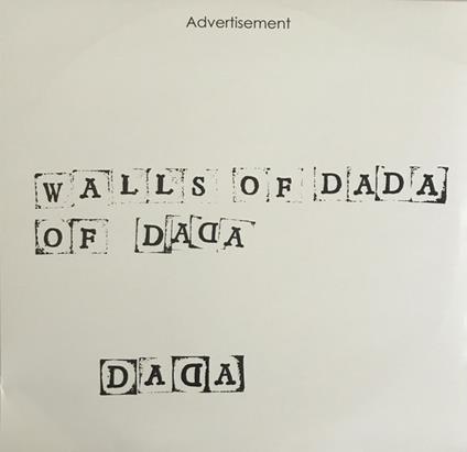 Walls of Dada - Vinile LP di Walls of Dada