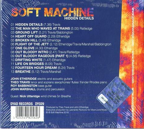 Hidden Details - CD Audio di Soft Machine - 2