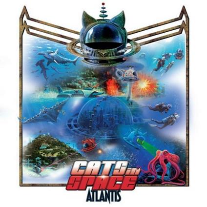 Atlantis (Gold Vinyl) - Vinile LP di Cats in Space