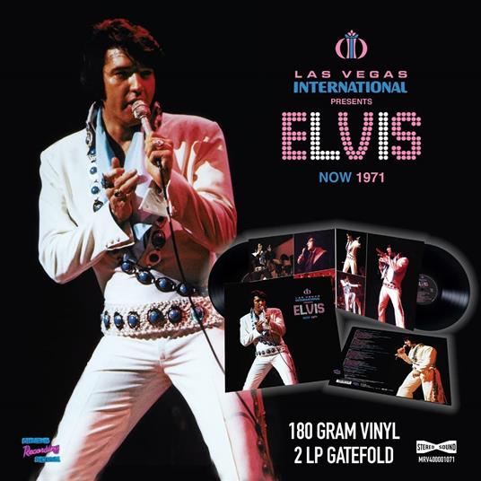 Las Vegas International Presents Elvis - Now 1971 - Elvis Presley - Vinile  | IBS