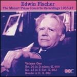 Concerti per pianoforte n.20, n.22 - CD Audio di Wolfgang Amadeus Mozart,Edwin Fischer