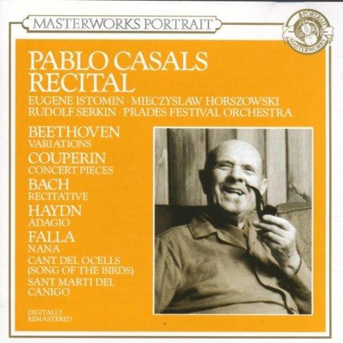 Masterclass. Pablo Casals Recital - CD Audio di Pablo Casals