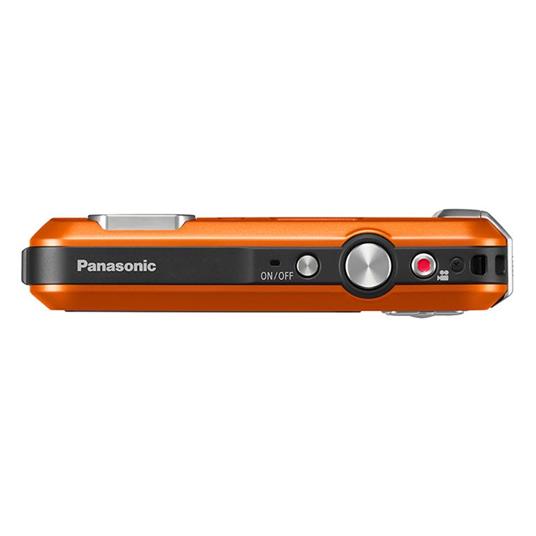 Fotocamera compatta Panasonic Lumix DmC Ft30 Arancione - Panasonic - Foto e  videocamere | IBS