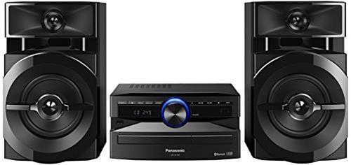 Stereo Hi Fi Panasonic Sc Ux100E K Bluetooth USB Lettore Cd Mp3 e Cd R R  300W - Panasonic - TV e Home Cinema, Audio e Hi-Fi | IBS