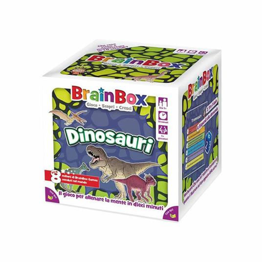 BrainBox Dinosaurs, Base - ITA. Gioco da tavolo - Asmodee - Giochi di ruolo  e strategia - Giocattoli | IBS