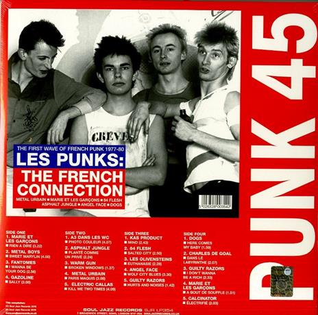 Punk 45 Les Punks! The First Wave of French Punk 1977-1980 - Vinile LP - 2