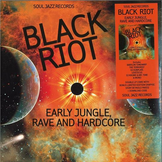 Black Riot. Early Jungle, Rave and Hardcore - CD Audio