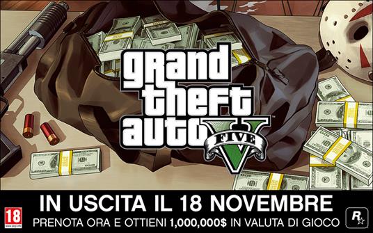 GTA V Premium Online Edition PS4 - gioco per PlayStation4 - Rockstar -  Action - Adventure - Videogioco