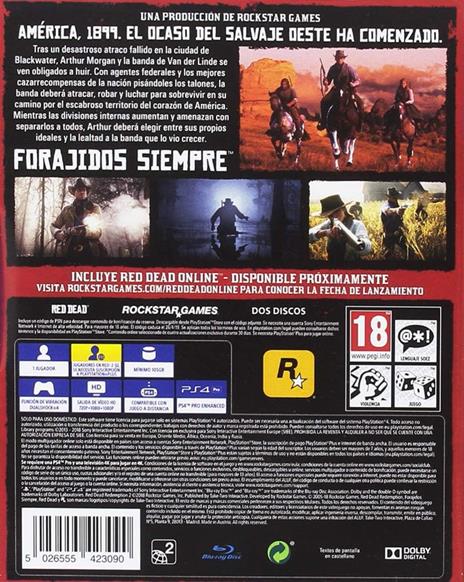 Red Dead Redemption 2 Ps4 Es - 2