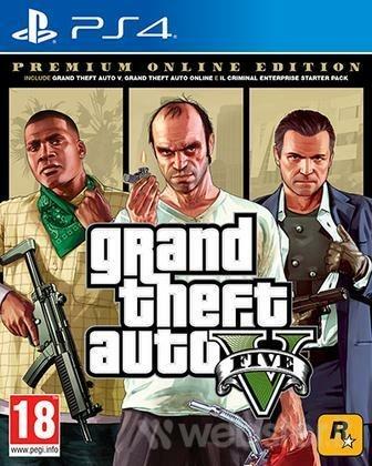 Grand Theft Auto V Premium Online Ed. - PS4