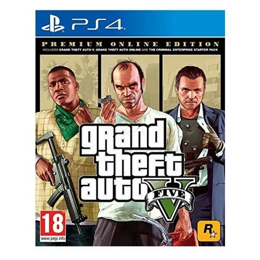 GTA V Premium Online Edition PS4 - gioco per PlayStation4 - Rockstar -  Action - Adventure - Videogioco | IBS