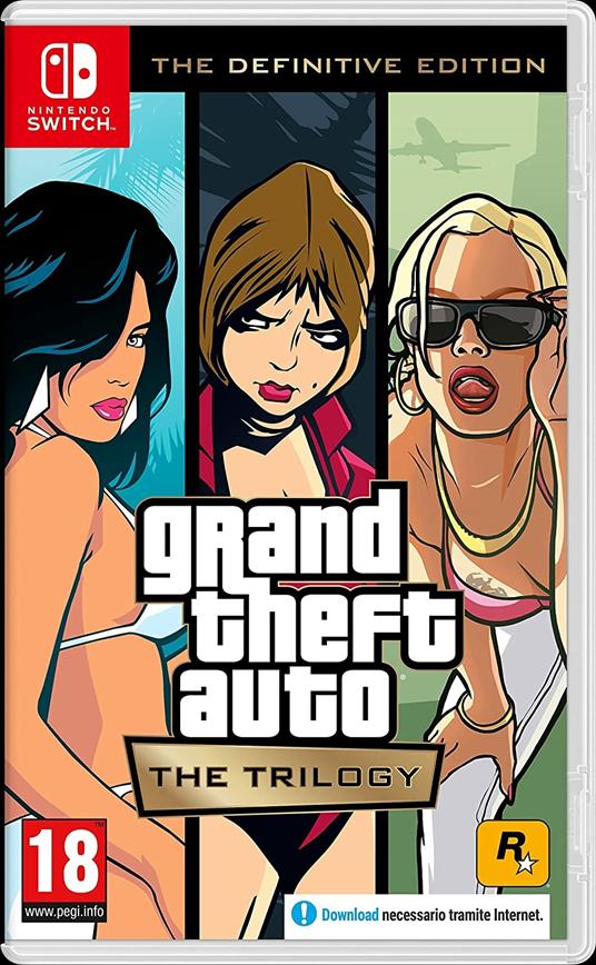 Grand Theft Auto: The Trilogy – The Definitive Edition - PlayStation 4/ PlayStation 5 - 5