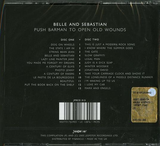 Push Barman to Open Old Wounds - CD Audio di Belle & Sebastian - 2