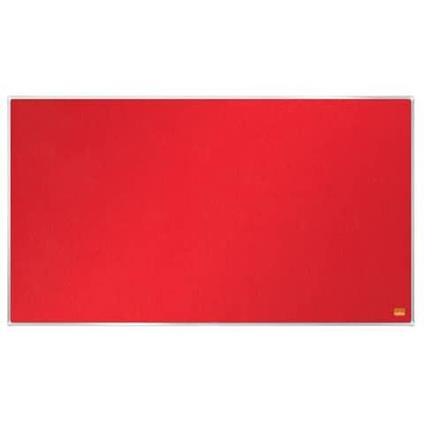 Pannello in feltro Nobo Widescreen Impression Pro 32" 710x400 mm rosso 1915419