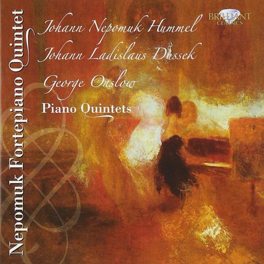 Quintetti con pianoforte - CD Audio di Johann Nepomuk Hummel,Jan Ladislav Dussek,George Onslow