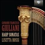 Sonate per arpa - CD Audio di Giovanni Francesco Giuliani,Lisetta Rossi