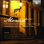 Integrale della musica da camera per archi - CD Audio di Wolfgang Amadeus Mozart