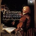 12 Fantasie per Violino Solo - CD Audio di Georg Philipp Telemann