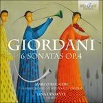 Sonate op.4 n.1, n.2, n.3, n.4 n.5, n.6 - CD Audio di Tommaso Giordani