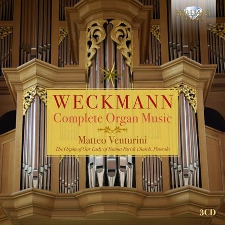 Musica completa per organo - CD Audio di Matthias Weckmann,Matteo Venturini