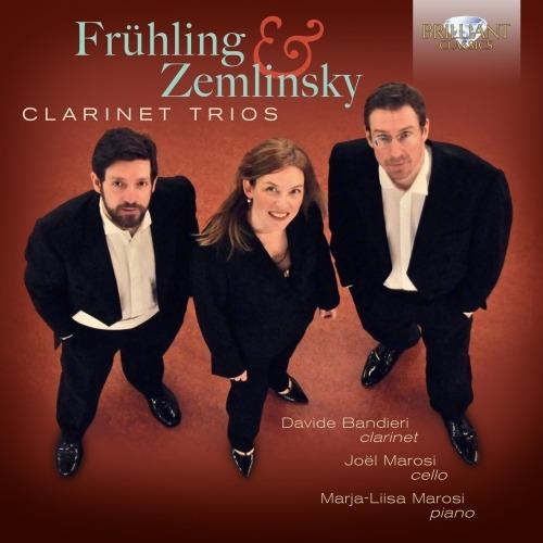 Trio con clarinetto op.40 - Trio per clarinetto violoncello e pianforte Op.3 - CD Audio di Alexander Von Zemlinsky,Carl Frühling,Davide Bandieri
