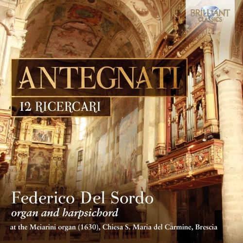 12 Ricercari - CD Audio di Costanzo Antegnati