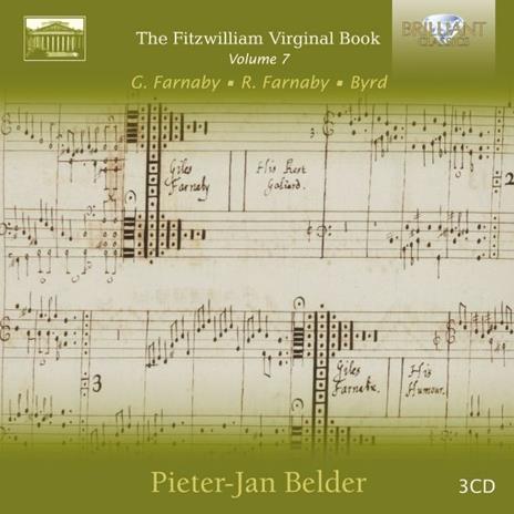 The Fitzwilliam Virginal Book, Vol.7 - CD Audio di Pieter-Jan Belder