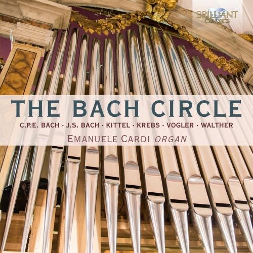 The Bach Circle. Musiche per organo - CD Audio di Carl Philipp Emanuel Bach,Emanuele Cardi