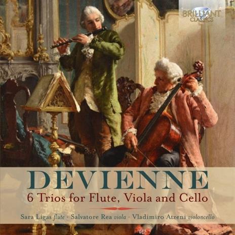 Trii per flauto viola e violoncello n.1, n.2, n.3, n.4, n.5, n.6 - CD Audio di François Devienne,Sara Ligas