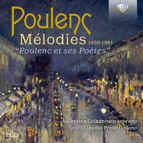 Mélodies 1939-1961 "poulenc Et Ses Poétes" - CD Audio di Francis Poulenc