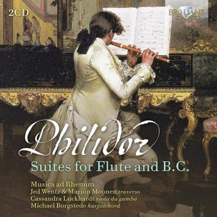 Suites for Flute and B.C. - CD Audio di Jed Wentz,Michael Borgstede,Pierre Danican Philidor