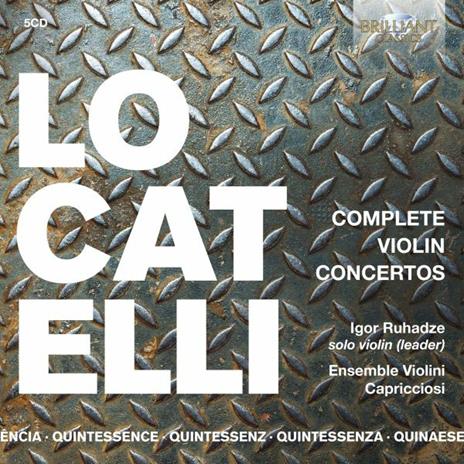 Complete Violin Concertos - CD Audio di Pietro Locatelli