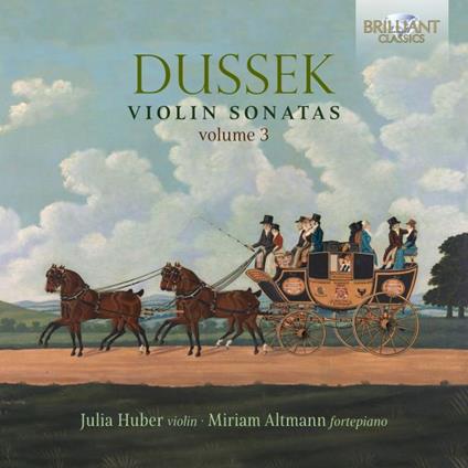 Violin Sonatas Volume 3 - CD Audio di Jan Ladislav Dussek