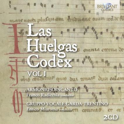 Las Huelgas Codex Vol.1 - CD Audio di Armoniosoincanto