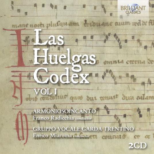 Las Huelgas Codex Vol.1 - CD Audio di Armoniosoincanto