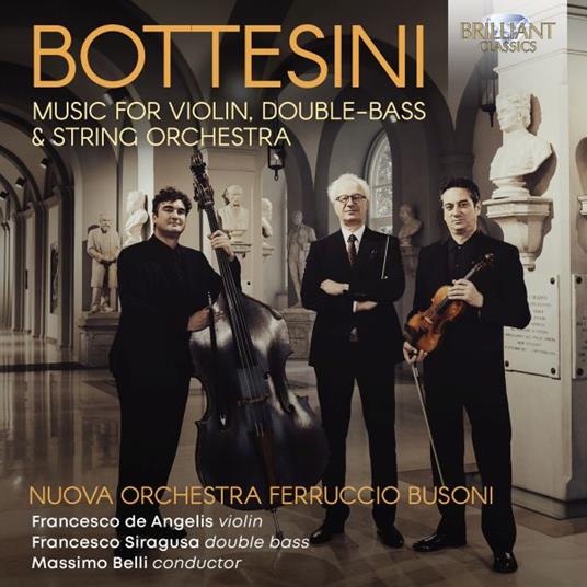 Music For Violin, Double-Bass & String-Orchestra - CD Audio di Giovanni Bottesini