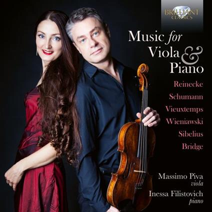 Music For Viola & Piano - CD Audio di Massimo Piva