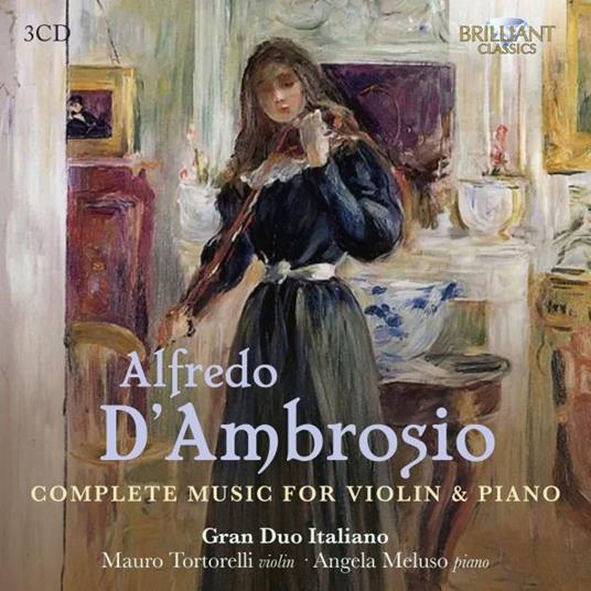 Complete Music for Violin & Piano - CD Audio di Alfredo D'Ambrosio