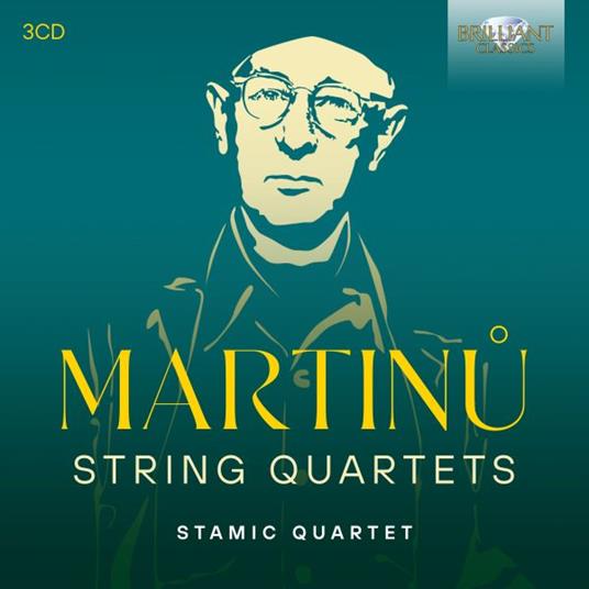 String Quartets - CD Audio di Bohuslav Martinu,Stamic Quartet